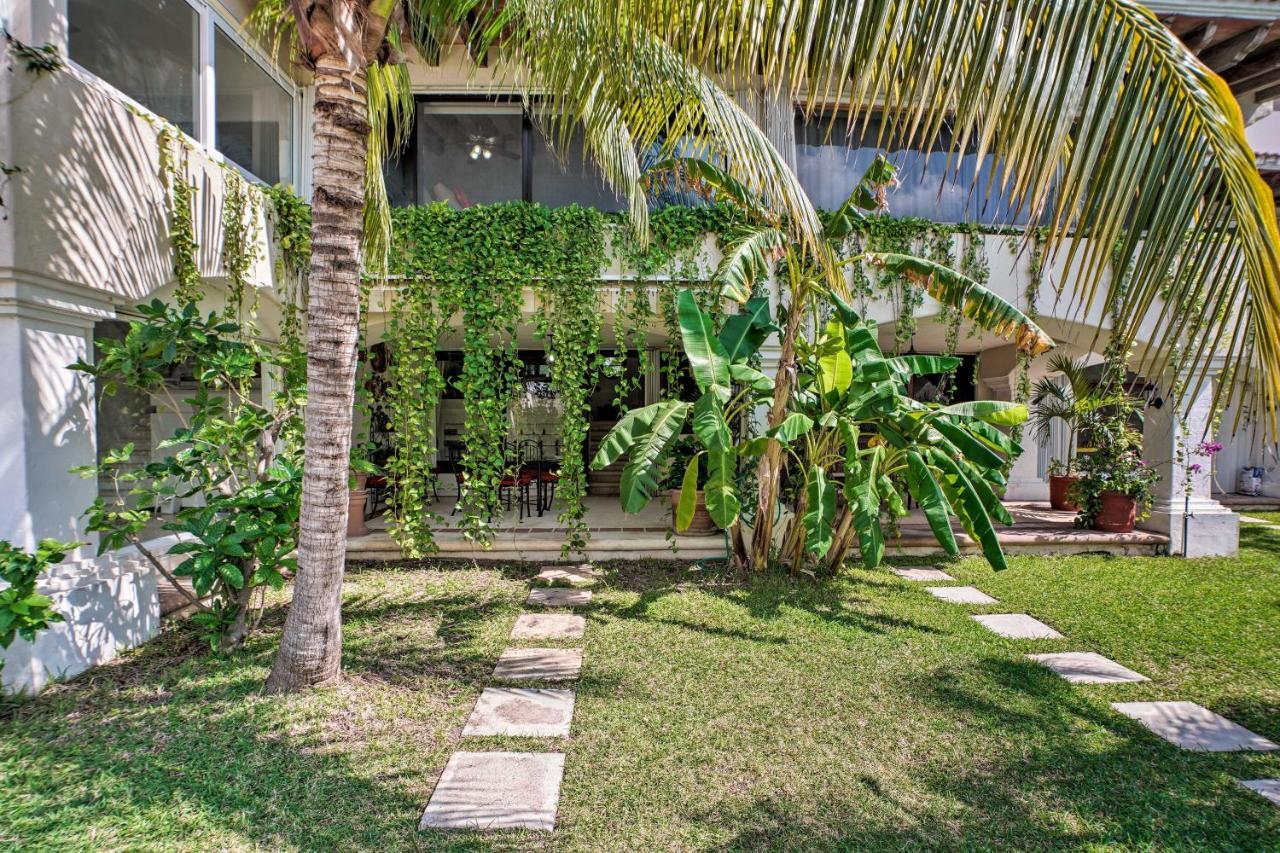 Updated Oceanside Townhome With Pool Walk To Beach! Cancun Bagian luar foto