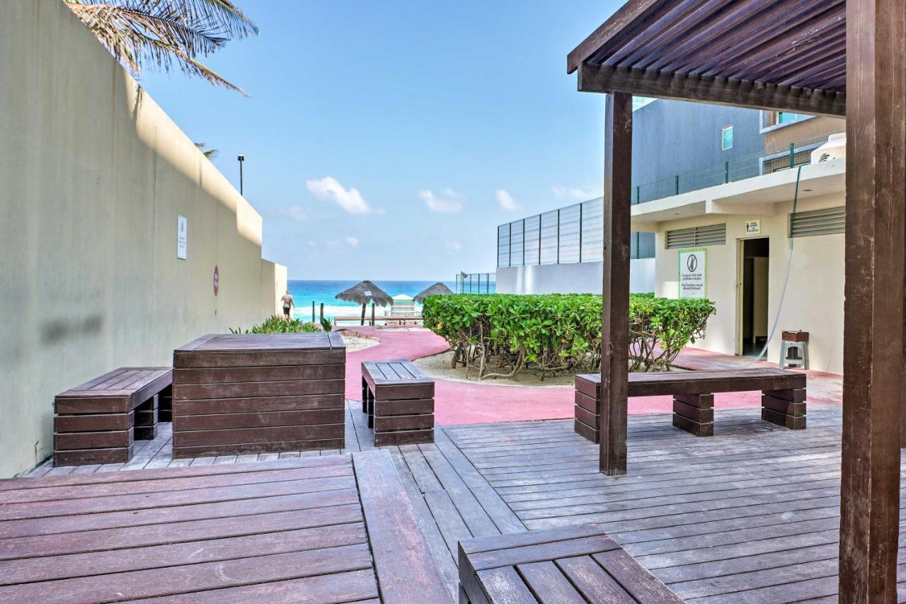 Updated Oceanside Townhome With Pool Walk To Beach! Cancun Bagian luar foto